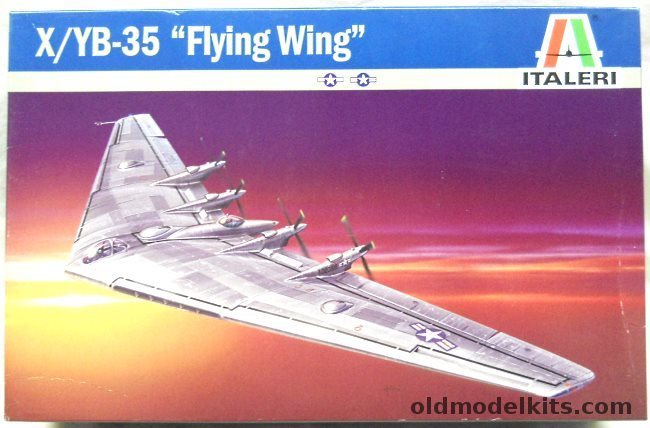 Italeri 1/72 Northrop X/YB-35 Flying Wing, 1277 plastic model kit